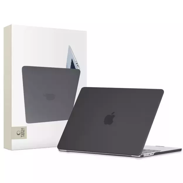Tech-Protect SmartShell case for MacBook Air 13&quot  M2 / M3 / 2022-2024 - matte black
