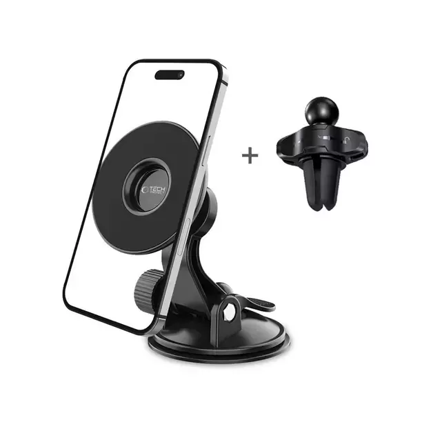 Tech-Protect N50 MagSafe Car Magnetic Phone Holder for Cockpit/Air Vent - Black 6