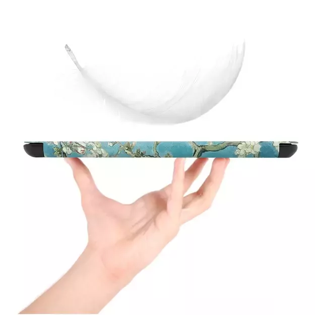 Tech-Protect SmartCase for Kindle 11&quot  2022 - Blue with Sakura Flowers 6