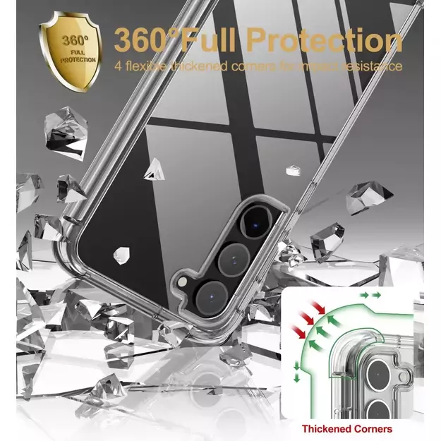 Tech-Protect Kevlar Case for Samsung Galaxy S23+ - Transparent 9