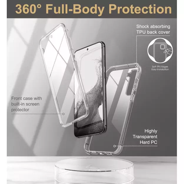 Tech-Protect Kevlar Case for Samsung Galaxy S23+ - Transparent 12