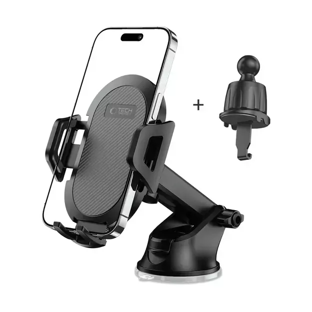 Tech-Protect V5 Car Phone Holder for Cockpit/Air Vent - Black 11