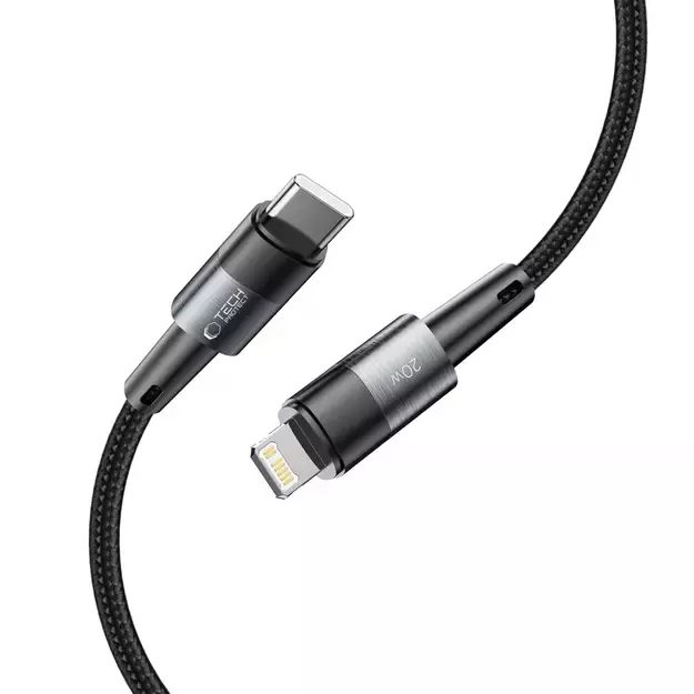 Tech-Protect UltraBoost Lightning / USB-C PD cable 20W 3A 1m - gray 4
