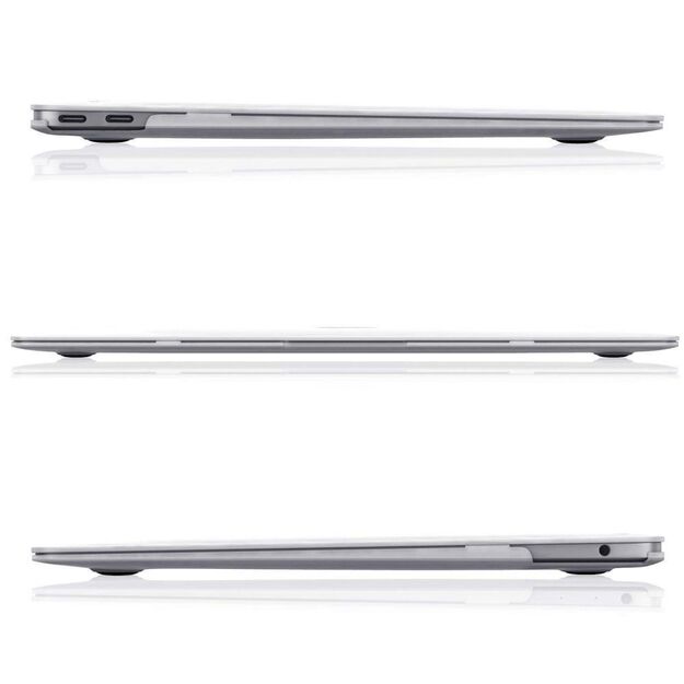 Tech-Protect SmartShell Case for MacBook Air 13&quot  M2 / M3 / 2022-2024 - Transparent 1
