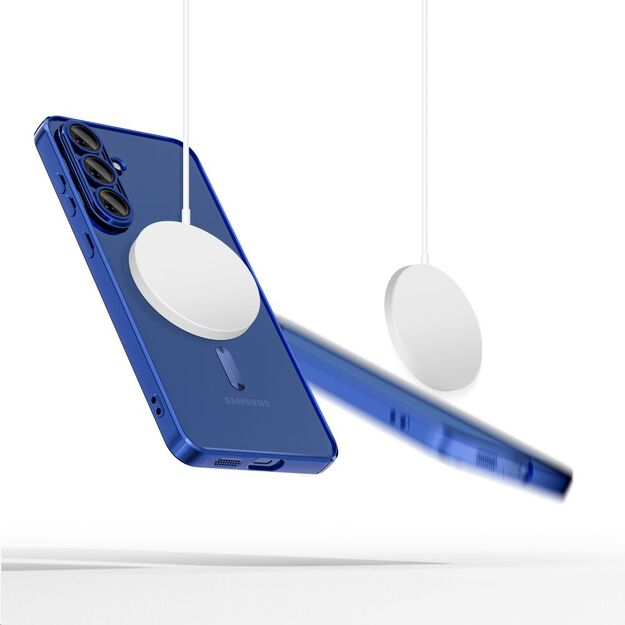 Tech-Protect MagFlex MagSafe Case for Samsung Galaxy A17 4G/5G - Transparent Blue 3