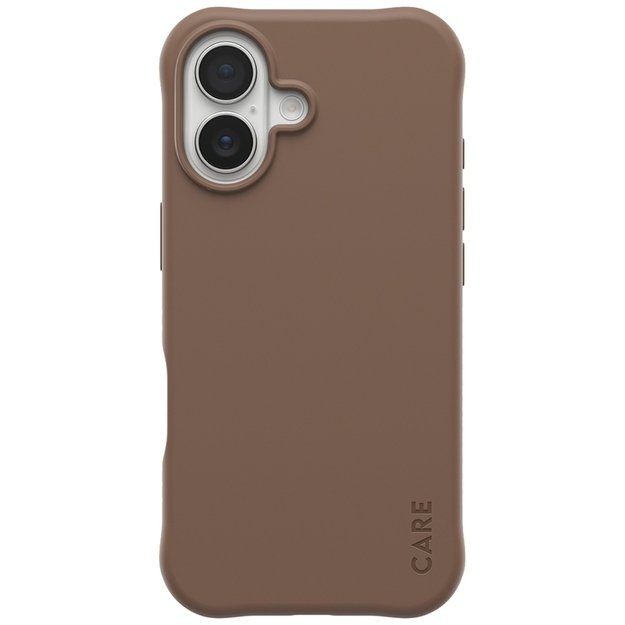 CARE by PanzerGlass Fashionable Samba MagSafe Case for iPhone 17 - Brown 1