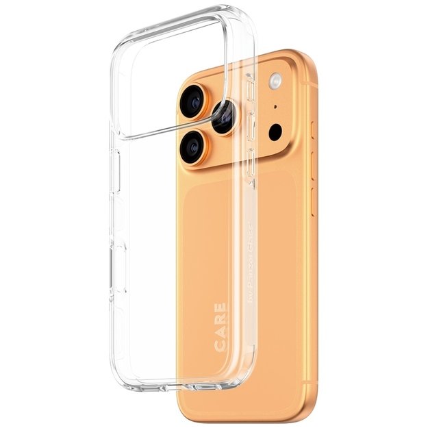 CARE by PanzerGlass Flagship Urban Explorer Case w. Clear Frame for iPhone 17 Pro - Transparent 1