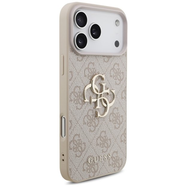 Guess 4G Strap 4G Classic Logo Case for iPhone 17 Pro Max - Pink 3