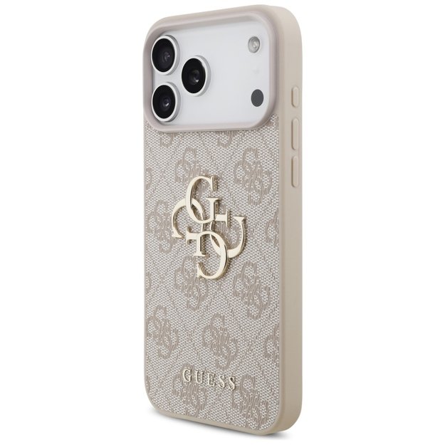 Guess 4G Strap 4G Classic Logo Case for iPhone 17 Pro Max - Pink 2