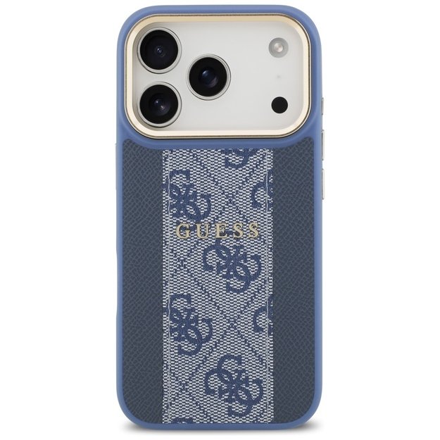 Guess 4G Stripe MagSafe Case for iPhone 17 Pro - Blue 3