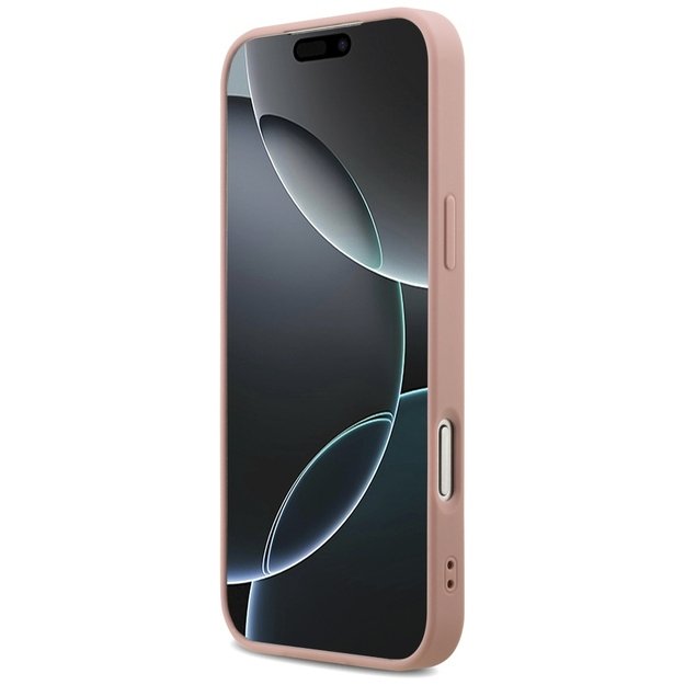 Guess Fixed Glitter Big 4G Case for iPhone 17 Pro Max - Pink 4