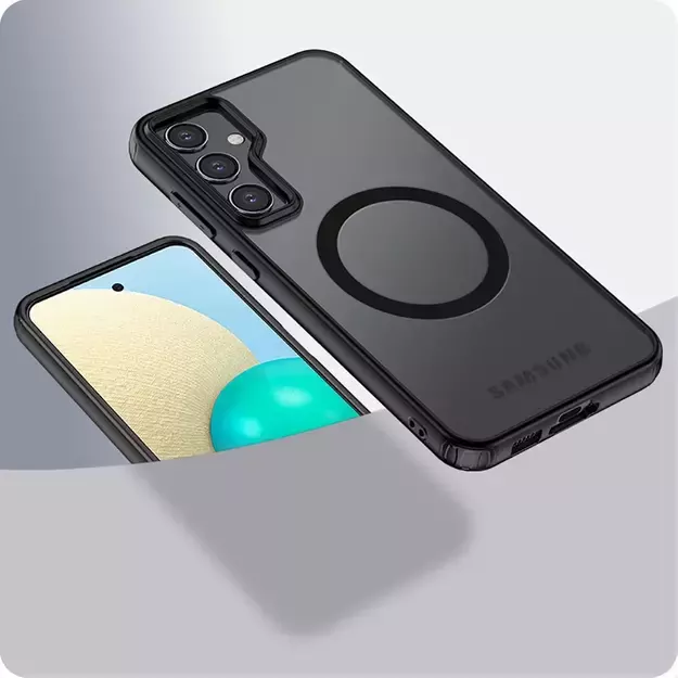 Tech-Protect MagMat MagSafe Case for Samsung Galaxy A55 5G - Matte Black 4