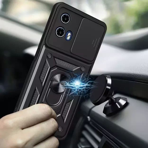 Tech-Protect CamShield Pro Case for Motorola Moto G24 / G24 Power / G04 - Black 9