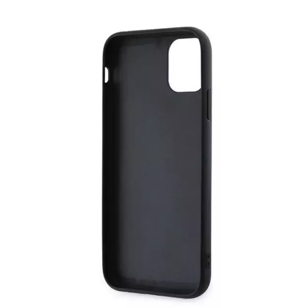 Karl Lagerfeld Diagonal Quilted Script case for iPhone 11 / Xr - black 13