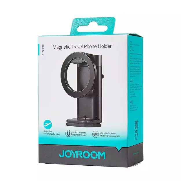 Joyroom JR-ZS413 magnetic travel stand for 4.7-7.0  phone - black 5