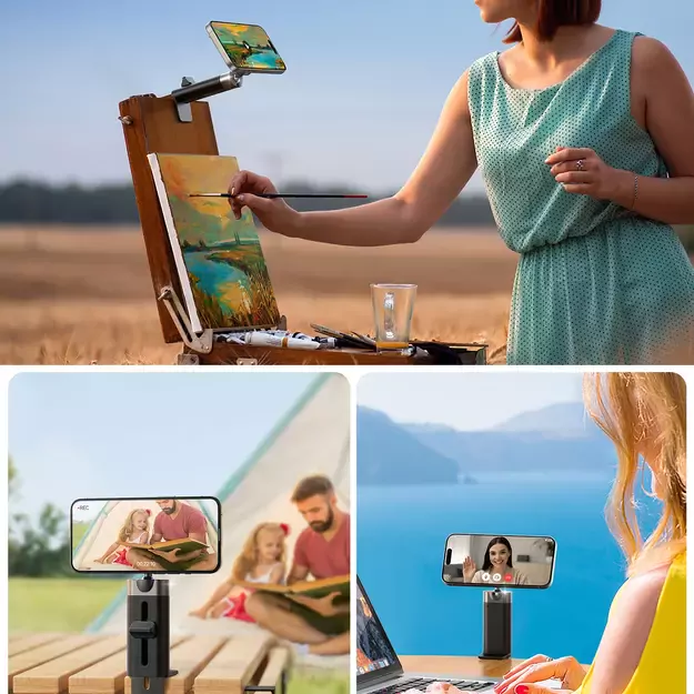 Joyroom JR-ZS413 magnetic travel stand for 4.7-7.0  phone - black 12