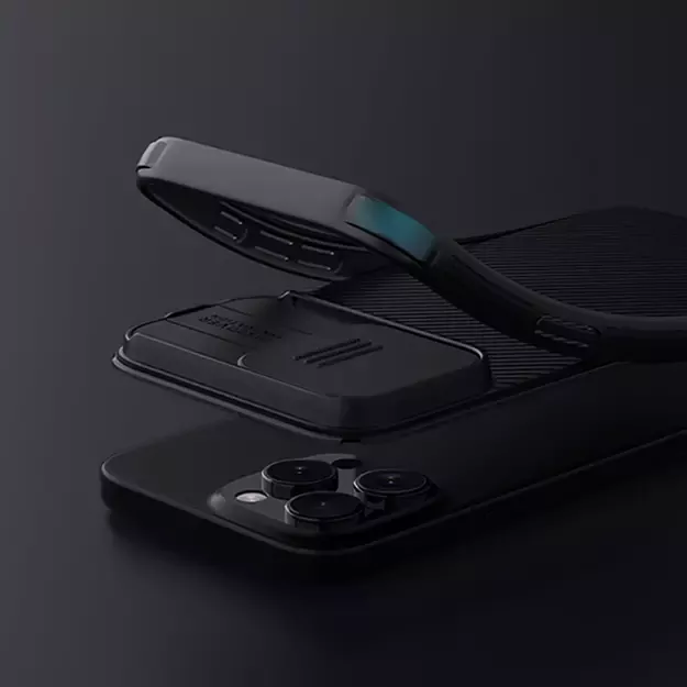 Nillkin CamShield Pro Magnetic Case for iPhone 16 Pro - black 9
