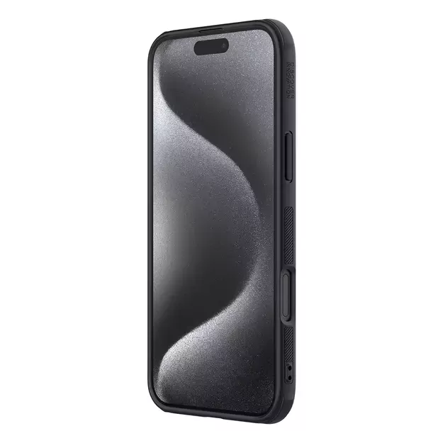 Nillkin Super Frosted Shield Pro case for iPhone 16 Pro - black 22