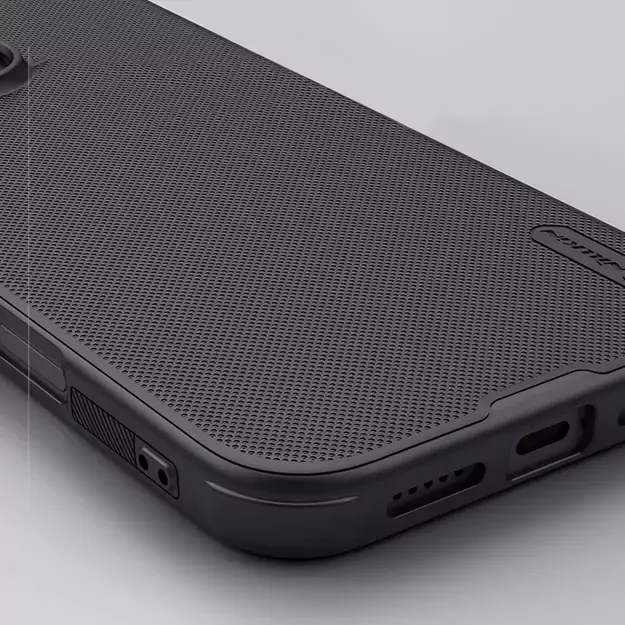 Nillkin Super Frosted Shield Pro case for iPhone 16 Pro - black 24