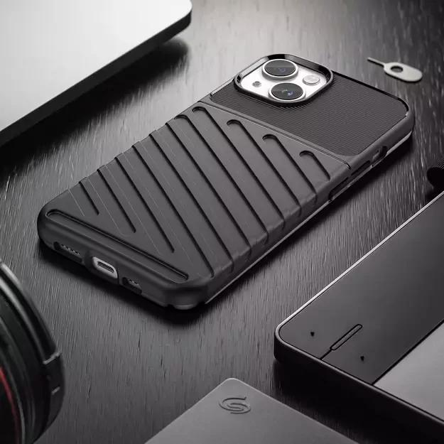 Thunder Case iPhone 14 Plus armored case black 13