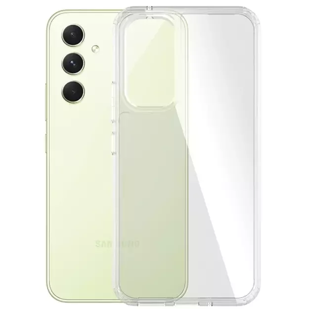 PanzerGlass HardCase antibacterial Military Grade certified case for Samsung Galaxy A54 5G - transparent 1