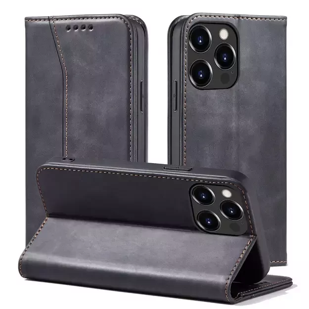 Magnet Fancy Case case for iPhone 14 flip cover wallet stand black 1