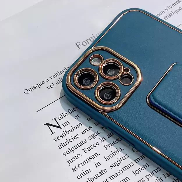 New Kickstand Case case for iPhone 13 Pro with stand blue 17