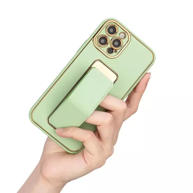 New Kickstand Case case for iPhone 13 Pro with stand blue 4