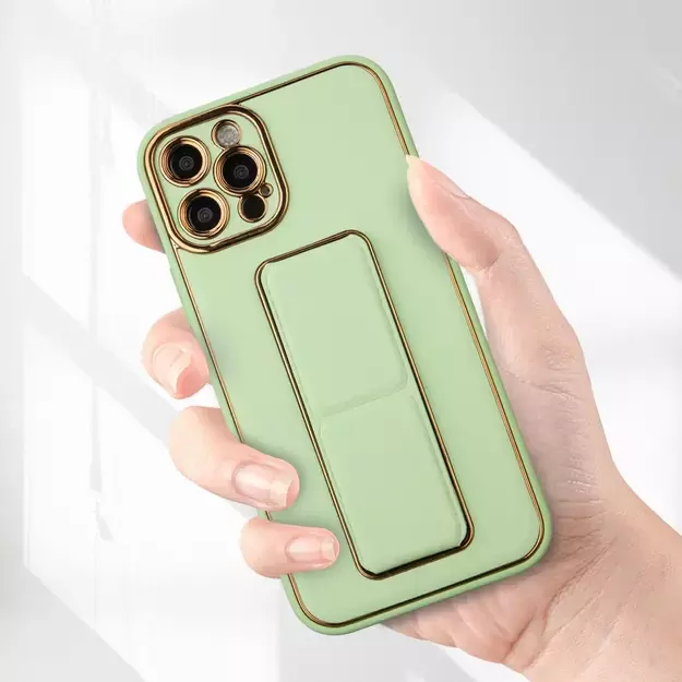 New Kickstand Case case for iPhone 13 Pro with stand blue 5