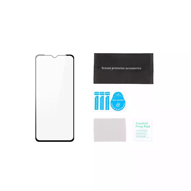Dux Ducis 9D Tempered Glass 9H Durable Full Screen Tempered Glass with Realme C31 frame black (case friendly) 7