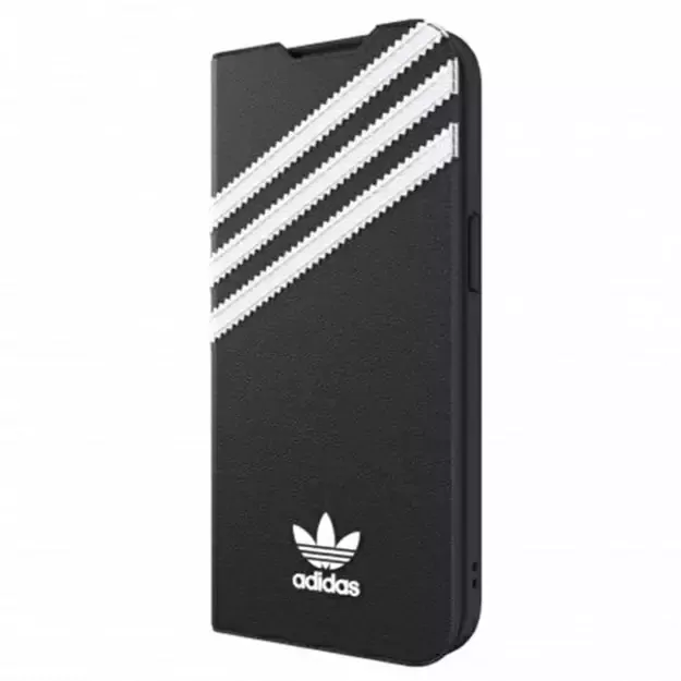 Adidas OR Booklet Case PU iPhone 13 Pro / 13 6,1  czarno biały/black white 47112 5