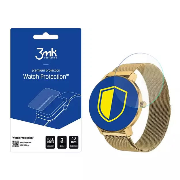 Smartwatch screen protector 3mk Watch Protection FlexibleGlass on Bemi ARI