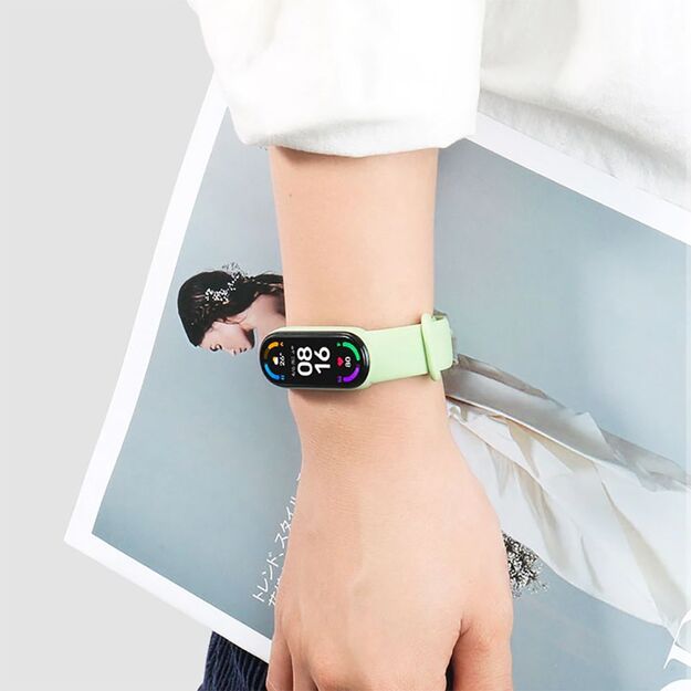 Tech-Protect IconBand Strap for Xiaomi Mi Smart Band 5 / 6 / 7 / NFC - Navy Blue 6