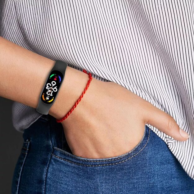 Tech-Protect IconBand Strap for Xiaomi Mi Smart Band 5 / 6 / 7 / NFC - Navy Blue 2