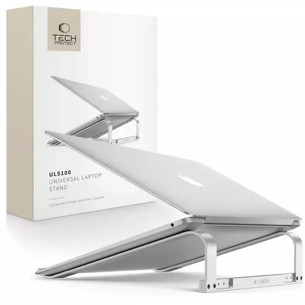 Tech-Protect ULS100 universal stand for laptops up to 16&quot  - silver