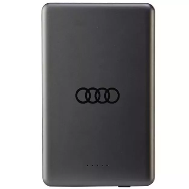 Powerbank Audi Big Logo MagSafe inductive 15W 5000mAh - gray 2