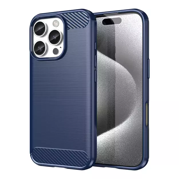 Carbon Case for iPhone 16 Pro - Blue