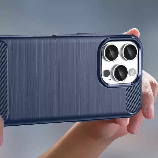 Carbon Case for iPhone 16 Pro - Blue 5
