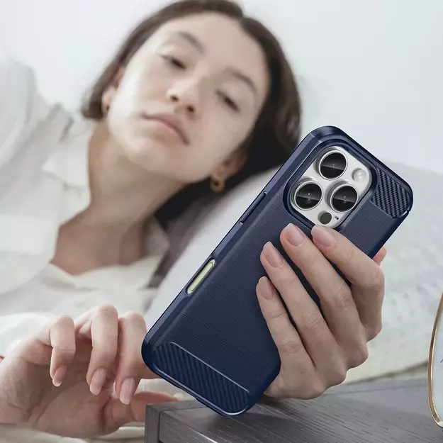 Carbon Case for iPhone 16 Pro - Blue 7