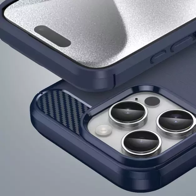 Carbon Case for iPhone 16 Pro - Blue 6