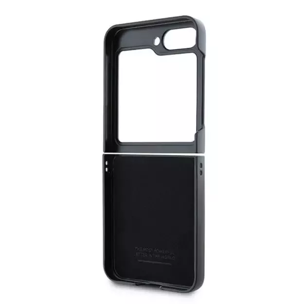 BMW Carbon Blue Line Case for Samsung Galaxy Z Flip 6 - Black 6