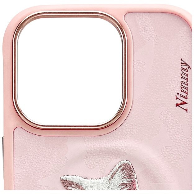 Nimmy Magnetic fashion cute pet MagSafe case for iPhone 16 Pro Max - pink 2