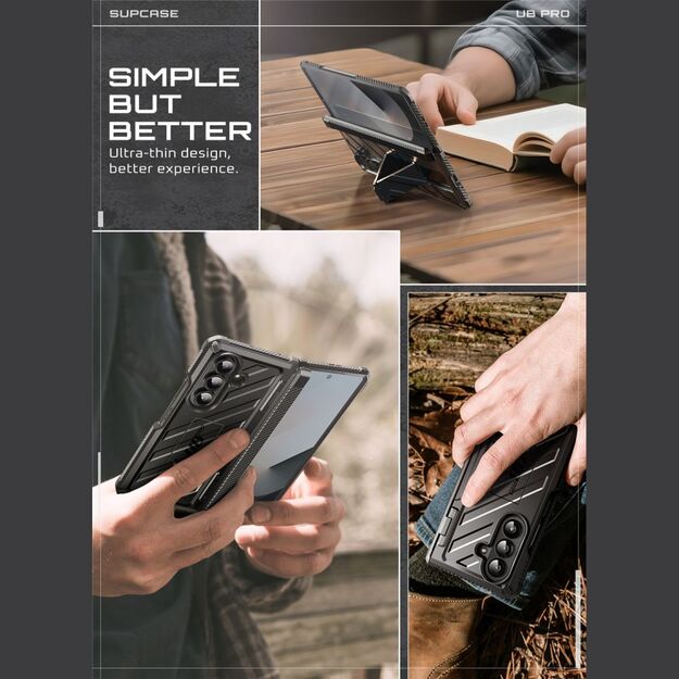 Supcase Unicorn Beetle Pro Case for Samsung Galaxy Z Fold 7 - Black 8