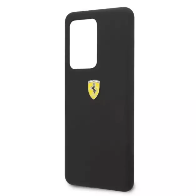 Ferrari Hardcase FESSIHCS69BK S20 Ultra G988 black/black Silicone 10