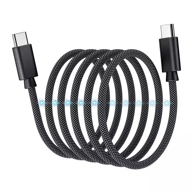 Choetech XCC-1052 100W USB-C Magnetic Cable 1.2m - Black 1