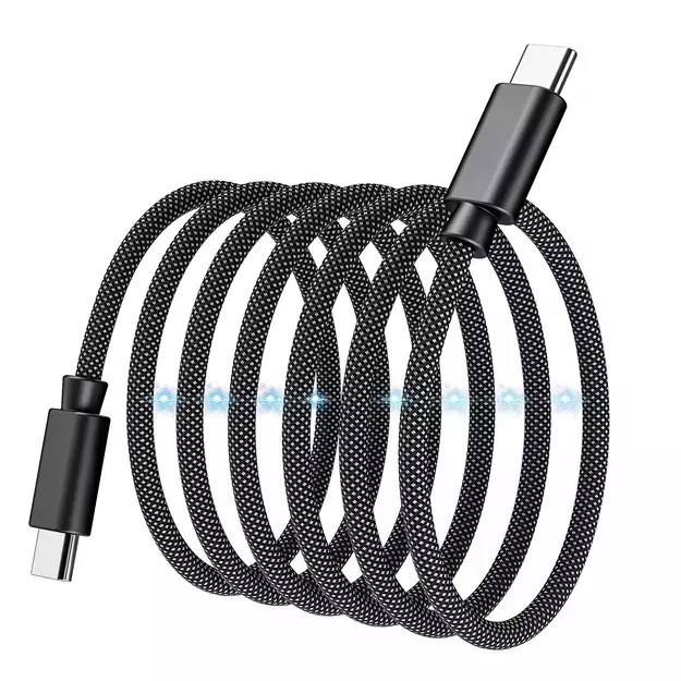 Choetech XCC-1052 100W USB-C Magnetic Cable 1.2m - Black 2