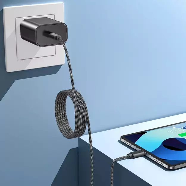 Choetech XCC-1052 100W USB-C Magnetic Cable 1.2m - Black 4