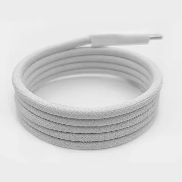 Puro Magnetic USB-C - USB-C 60W USB 3.2 (20 Gbps) 1m Magnetic Cable - White 5