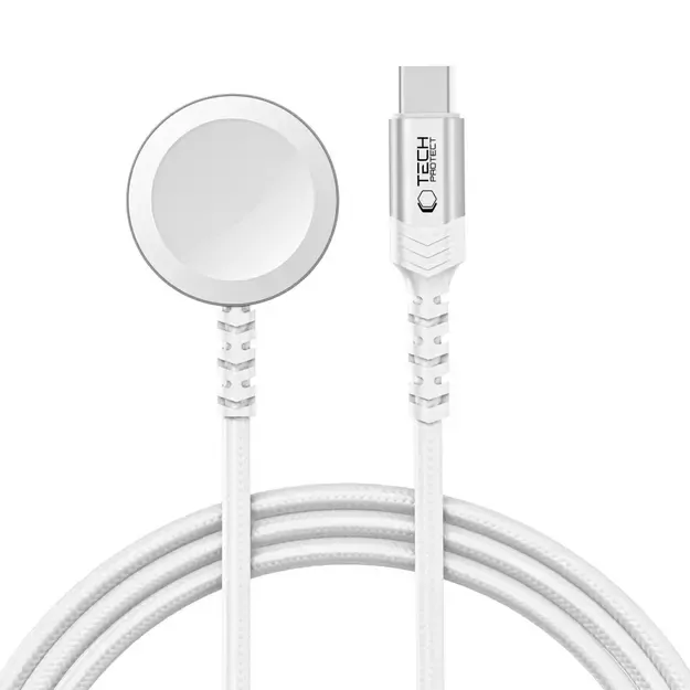 Tech-Protect MC01 UltraBoost Magnetic Charger USB-C Cable 120 cm - white