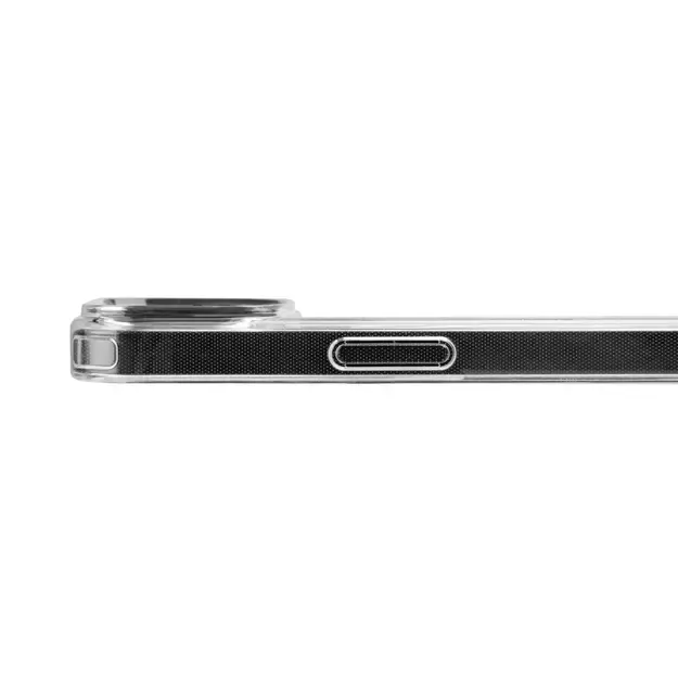 Puro Lite Mag MagSafe Silicone Case for iPhone 15 Pro - Transparent 1